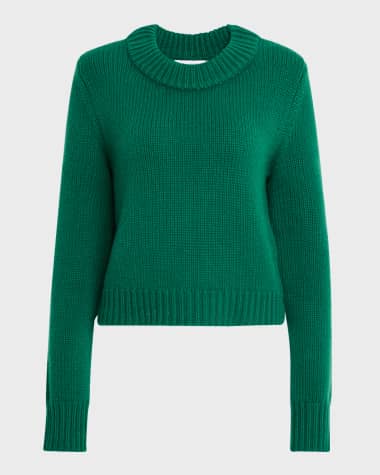 La Ligne Wool Cashmere Solid Mini Marin Sweater
