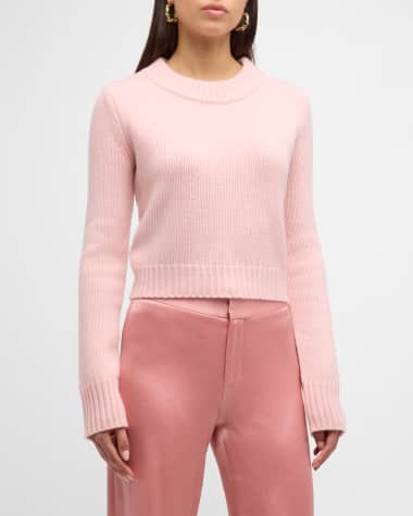 La Ligne Wool Cashmere Solid Mini Marin Sweater