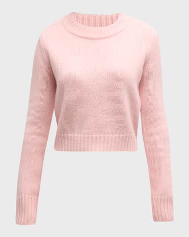 La Ligne Wool Cashmere Solid Mini Marin Sweater