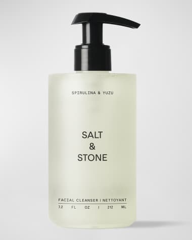 Salt & Stone Spirulina & Yuzu Facial Cleanser, 7.2 oz.
