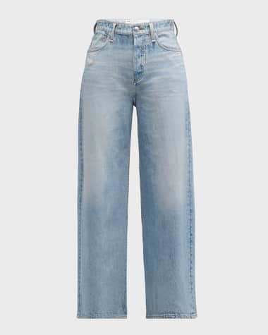 Rag & Bone Miramar Sofie Cropped Wide-Leg Jeans