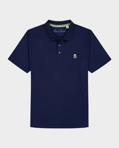 Robert Graham Men's The Player Knit Polo Shirt
