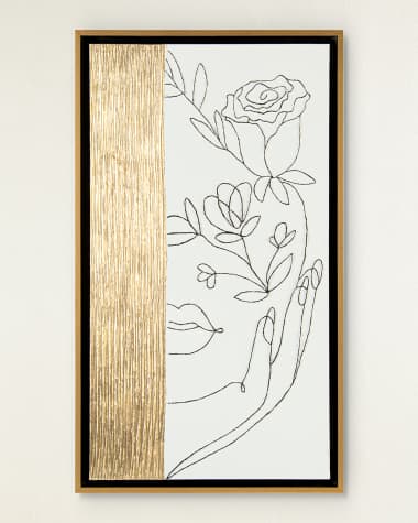 John-Richard Collection "Ethereal Rose II" Print