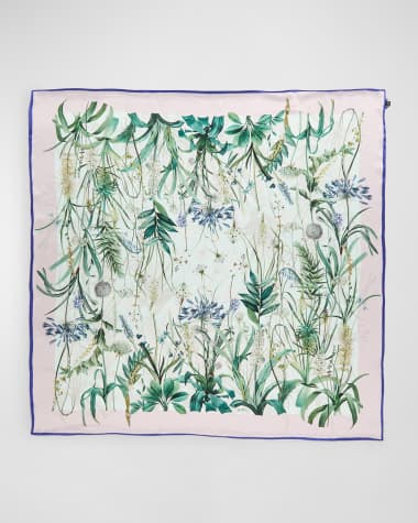 St. Piece Vanessa Double-Sided Silk Scarf