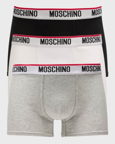 Moschino Men's 3-Pack Basic Trunks