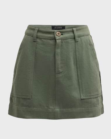 Le Superbe Hendrix Military Mini Skirt