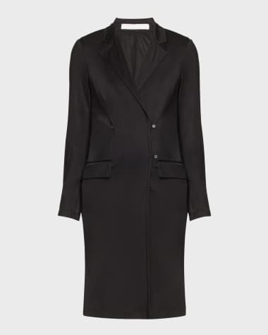 Helmut Lang Long Fluid Jacket