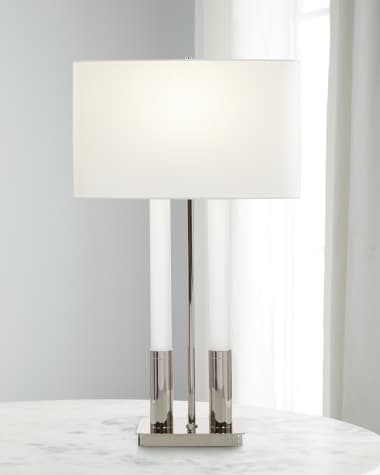 John-Richard Collection Gemini 3-Way Table Lamp, 32"