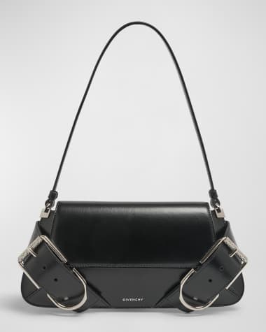 Givenchy Voyou Shoulder Flap Bag in Leather