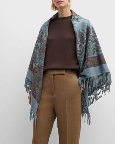 Loro Piana Yoyogi Garden Cashmere Shawl