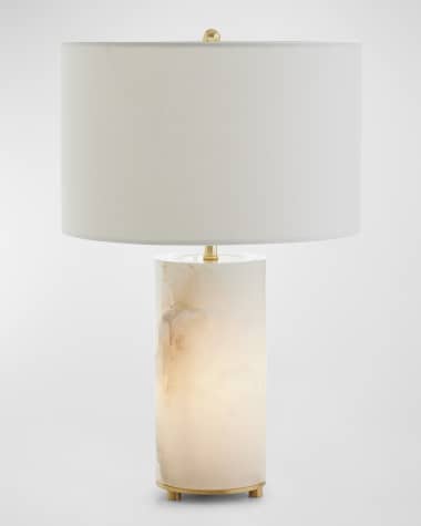 Global Views Alabaster Inner Light Lamp