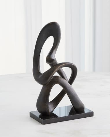 Global Views Sitting Loop Sculpture
