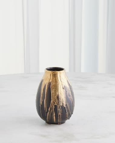 Global Views Cauldron Small Vase, 8"