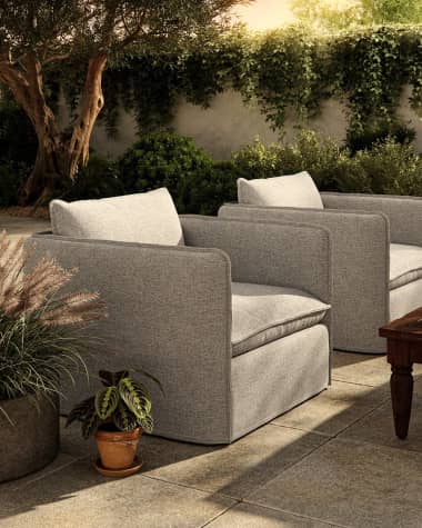 Four Hands Andre Outdoor Swivel Chair