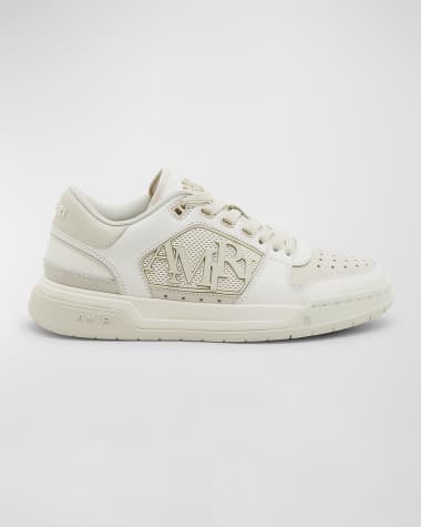 Amiri Bicolor Leather Low-Top Sneakers