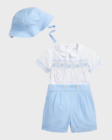 Ralph Lauren Childrenswear Boy's Broadcloth Shirt, Size 9M-24M