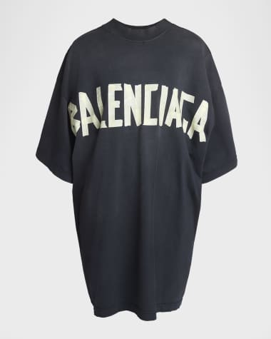 Balenciaga Tape Type Double Front T-Shirt Oversized