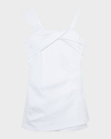 Habitual Girl's Twist Front Romper, Size 7-16