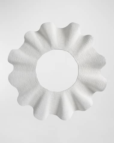 Universal Furniture Scallop Wall Mirror, 41" Round