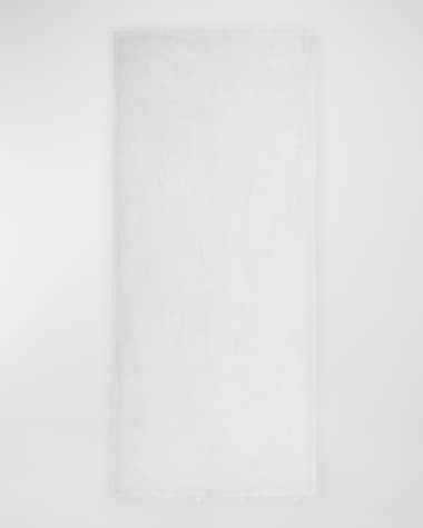 Faliero Sarti Fringed Cashmere & Silk Scarf