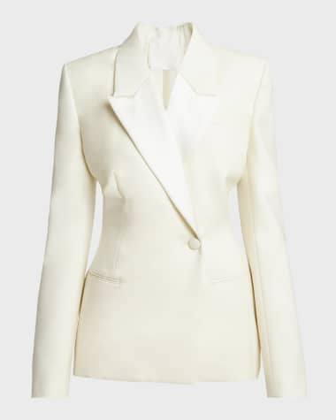 Givenchy Wool-Blend Tuxedo Jacket
