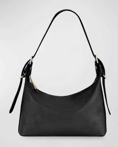 Gigi New York Blake Zip Leather Shoulder Bag