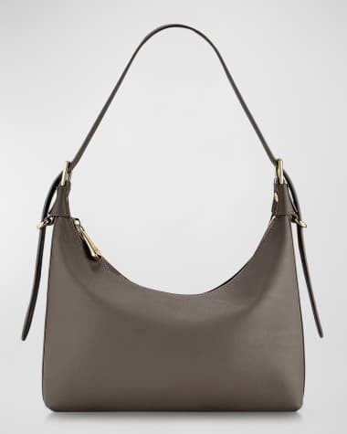 Gigi New York Blake Zip Leather Shoulder Bag