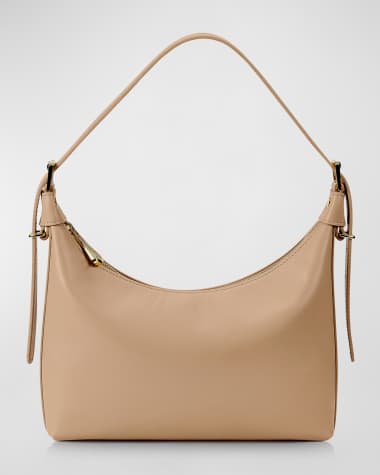 Gigi New York Blake Zip Leather Shoulder Bag