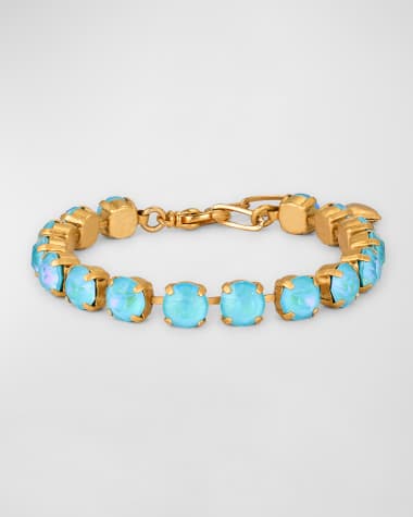 Elizabeth Cole 24k Yellow Gold-Plated Kaisa Crystal Bracelet