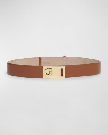 Ferragamo Hug Leather Belt