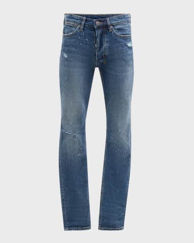 Ksubi Men's Van Winkle Kulture Trashed Skinny Jeans