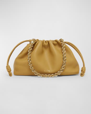 Loewe Flamenco Bag in Napa Leather with Detachable Chain