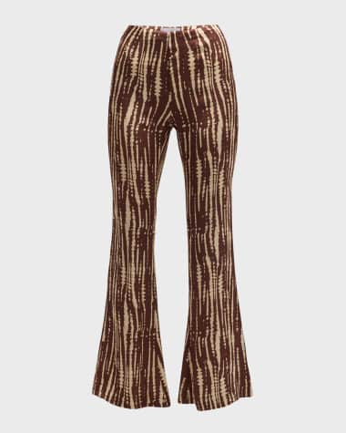 pinkfilosofy Fontoira Stripes Flare Pants