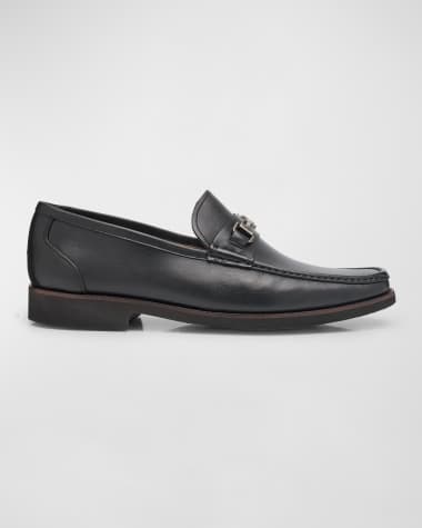 Peter Millar Men's Leather Bit Loafers