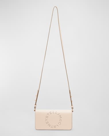 Stella McCartney Mini Logo Flap Crossbody Bag