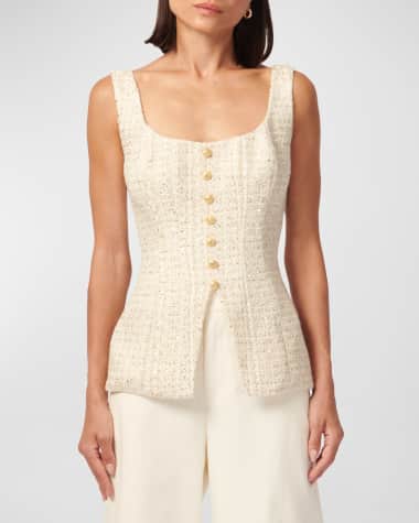 Cami Nyc Woman The Shauna Corded Lace-paneled Silk-charmeuse Top