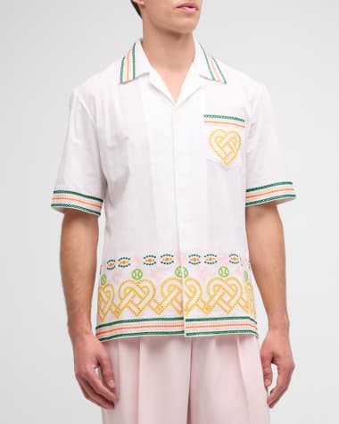 Casablanca Shirt Men Designer Shirts Casa Blanca Fit Casual Popular Polo  Mens Clothing Topquality Dress Us Size M 3xl 439 From Hottest_store, $11.07