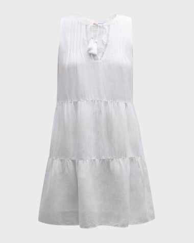 Tommy Bahama St Lucia Sleeveless Tiered Mini Dress