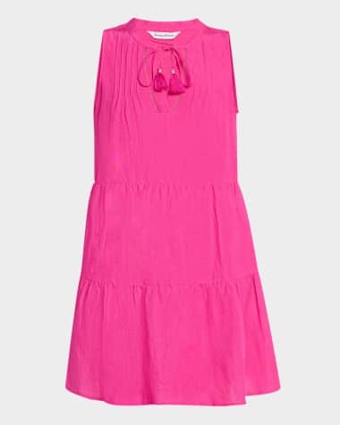 Tommy Bahama St Lucia Sleeveless Tiered Mini Dress