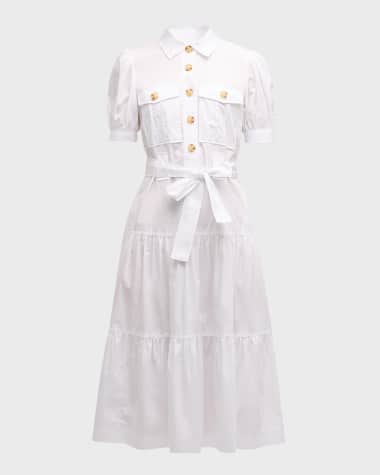 Derek Lam 10 Crosby Buffy Utility Midi Dress