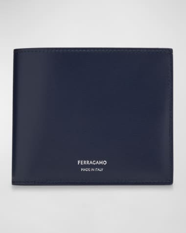 Ferragamo Men's Classic Leather Bifold Wallet