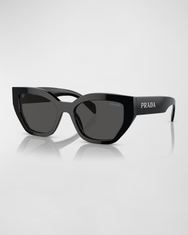 Prada Bold Acetate Butterfly Sunglasses