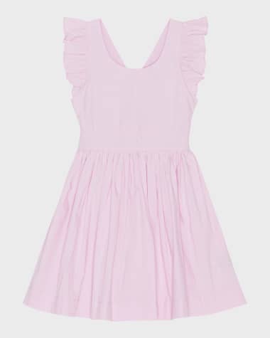 Molo Girl's Candidi Ruffle Dress, Size 3-6