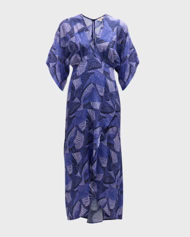 Jaline Katherine Geo Print Maxi Dress