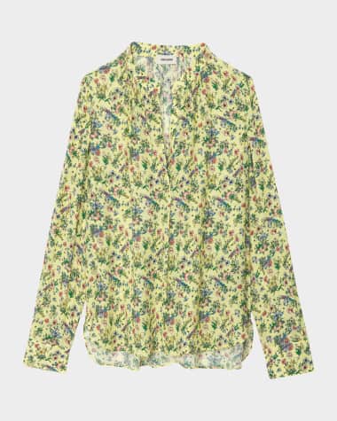 Zadig & Voltaire Think Soft Small Garden Blouse