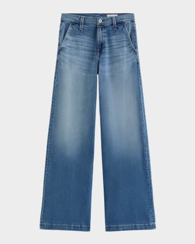 AG Jeans Stella Wide-Leg Palazzo Jeans