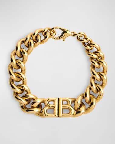 Balenciaga Monaco Gourmette Bracelet