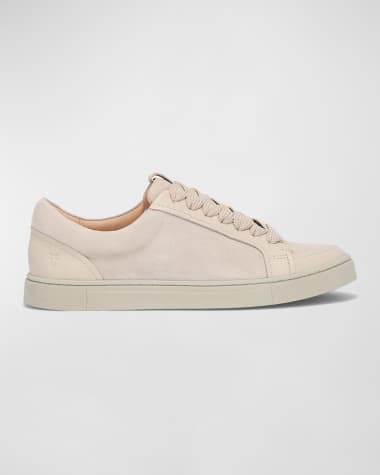 Frye Ivy Mixed Leather Low-Top Sneakers