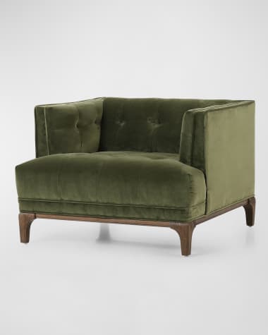 Four Hands Dylan Velvet Chair