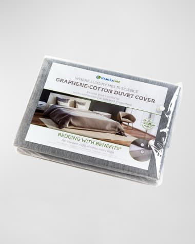 Healthyline Bedding with Benefits, Graphene-Cotton Duvet Cover, Junior Size
